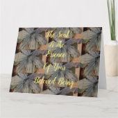 geliefd wezen kaart (Voorkant)