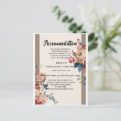 geliefde Accommodatie kaart (Staand voorkant)