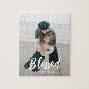 Geliefde bijschrift Gepersonaliseerde foto puzzel