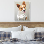 Geliefde bijschrift Gepersonaliseerde foto verpakt Canvas Afdruk (Insitu (Slaapkamer))