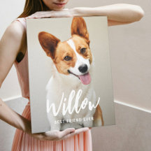 Geliefde bijschrift Gepersonaliseerde foto verpakt