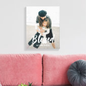 Geliefde bijschrift Gepersonaliseerde foto verpakt Canvas Afdruk (Insitu (Woonkamer))