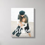 Geliefde bijschrift Gepersonaliseerde foto verpakt Canvas Afdruk (Voorkant)