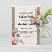 geliefde Birthday Kaart (Staand voorkant)