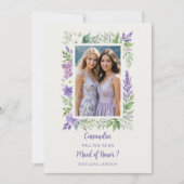 Geliefde Bloemen Lijst Bruidsmeisje Fotovoorstel (Voorkant)