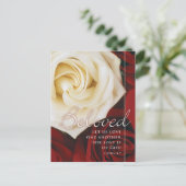 Geliefde bruiloft briefkaart (Staand voorkant)