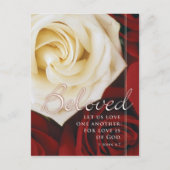 Geliefde bruiloft briefkaart (Voorkant)