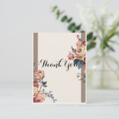 geliefde Dank je Briefkaart (Staand voorkant)