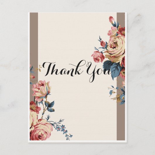 geliefde Dank je Briefkaart (Voorkant)