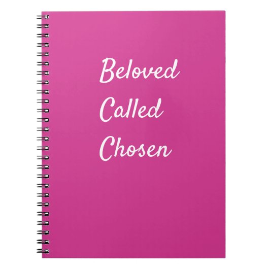 Geliefde genaamd Chosen 6.5 "x 8.75" Classic Notit Notitieboek (Voorkant)
