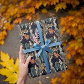 Geliefde kerst Carol Tiny Tim Bob Cratchit Cadeaupapier