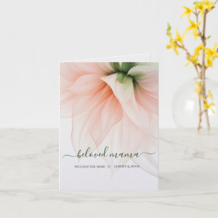 Geliefde Mama 4" x 5.6" Bloem Moederdagkaart Kaart
