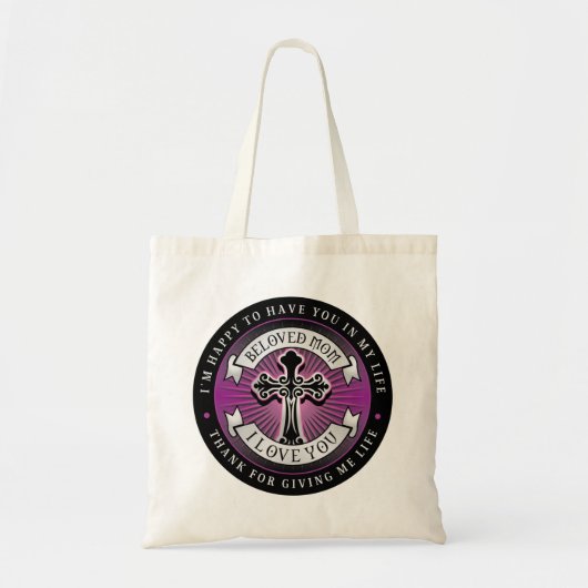 Geliefde mama, ik hou van je tote bag (Voorkant)