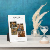 Geliefde Mama Mam Happy Moederdag Fotocollage Fotoplaat (Zijkant)