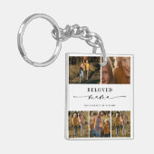 Geliefde Mama Mam Happy Moederdag Fotocollage Sleutelhanger (Voorkant Links)