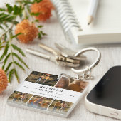 Geliefde Mama Mam Happy Moederdag Fotocollage Sleutelhanger (Voorkant Rechts)