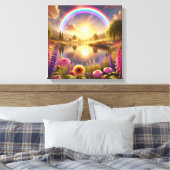 Geliefde momenten op Premium Canvas (Insitu (Slaapkamer))