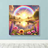 Geliefde momenten op Premium Canvas (Insitu (Houten vloer))