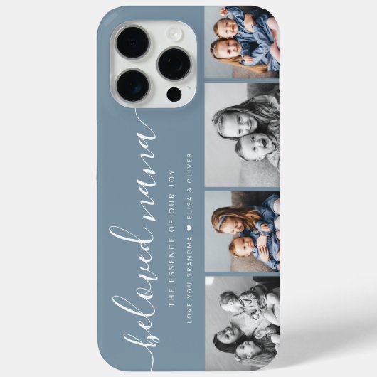 Geliefde Nana oma aangepaste familie foto aandenke Case-Mate iPhone Case (Achterkant)