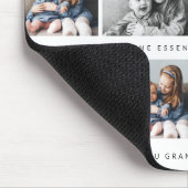 Geliefde Nana oma aangepaste familie foto aandenke Muismat (Hoek)