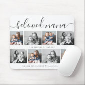 Geliefde Nana oma aangepaste familie foto aandenke Muismat (Met muis)