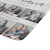 Geliefde Nana oma aangepaste familie foto aandenke Snijplank (Hoek)