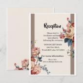 Geliefde ontvangstkaart aankondigingskaart (Voorkant / Achterkant)