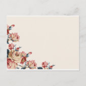 Geliefde ontvangstkaart aankondigingskaart (Achterkant)