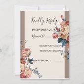 geliefde RSVP Kaart (Voorkant)