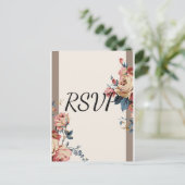 geliefde RSVP Uitnodiging Briefkaart (Staand voorkant)