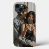 Geliefde Script Romantische Koppels iPhone Hoezen (Achterkant)