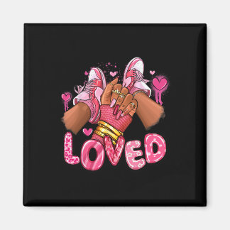 Geliefde Valentijnsdag Afro Sneakers Valentijn vro Magneet