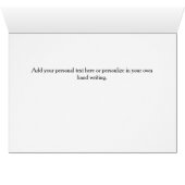 Geliefde Vertrokken Snowy Bridge Sympathy Card (Binenzijde Horizontaal (Onderkant))