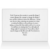 Geliefde Vertrokken Snowy Bridge Sympathy Card (Binnen Horizontaal (Boven))