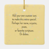  geliefden fietsen met ride Bike Keramisch Ornament (Achterkant)