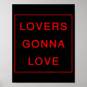 Geliefden Gaan Van Elkaar Houden _ Valentijnsdag Poster