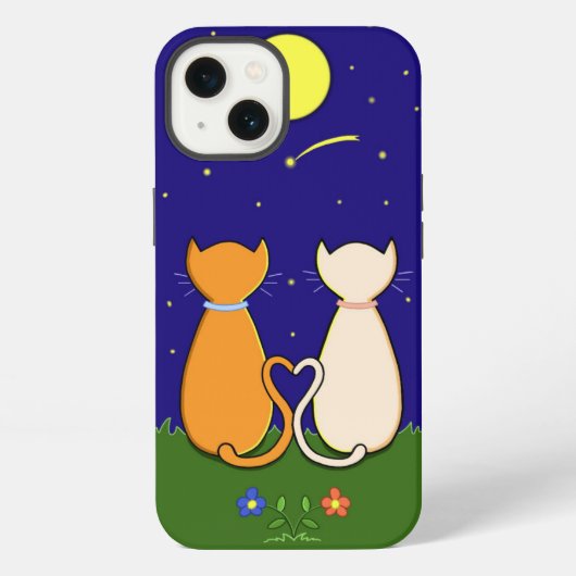 Geliefden iPhone Hoesje (Achterkant)