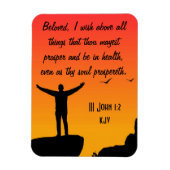 Geliefden, moge uw lichaam en ziel bloeien magneet (Verticaal)