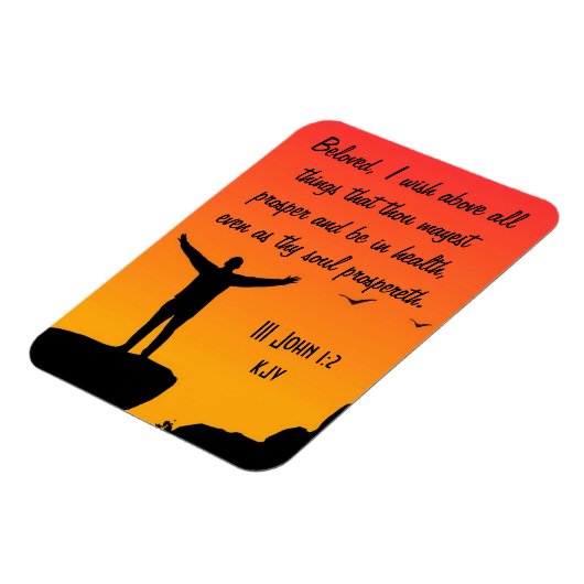 Geliefden, moge uw lichaam en ziel bloeien magneet (Linkerzijde)