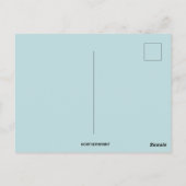  geliefden op een maan Valentijnsdag Briefkaart (Achterkant)