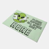 Gelieve alle ruimte stof hier te deponeren deurmat (Schuin)