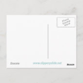 Gelieve chocolade te verzenden briefkaart (Achterkant)