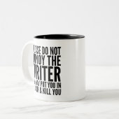 GELIEVE DE RITER NIET TE NIETIGEN. ZE KAN... MOK (Voorkant links)