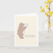 Gelieve dienovereenkomstig te prijzen. Grappig voo Kaart (Gele Bloem)