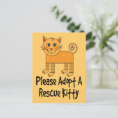 Gelieve een reddingsputje te kiezen briefkaart (Staand voorkant)