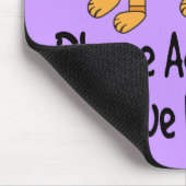 Gelieve een reddingsputje te kiezen muismat (Hoek)