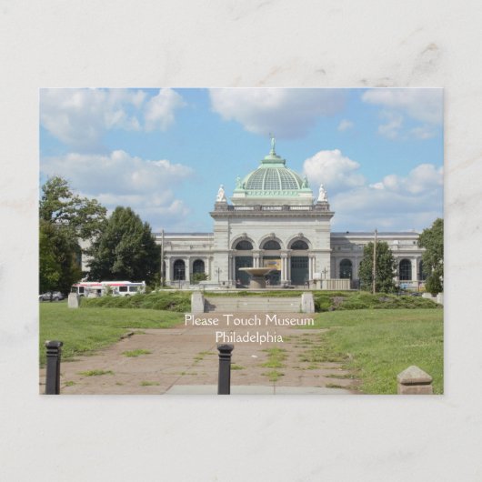 Gelieve het Museum Philadelphia aan te raken Briefkaart (Voorkant)