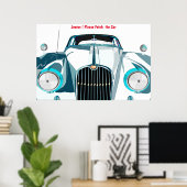 Gelieve het Poster van de auto te bevestigen (Thuiskantoor)