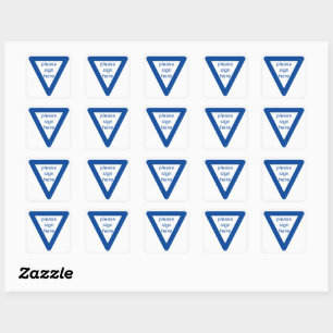 gelieve hier stickers te ondertekenen