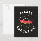 Gelieve mij af te nemen briefkaart (Voorkant / Achterkant)